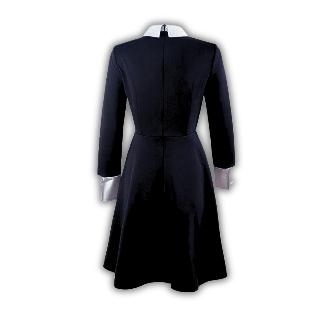 Wednesday White Collar Costume for Adults