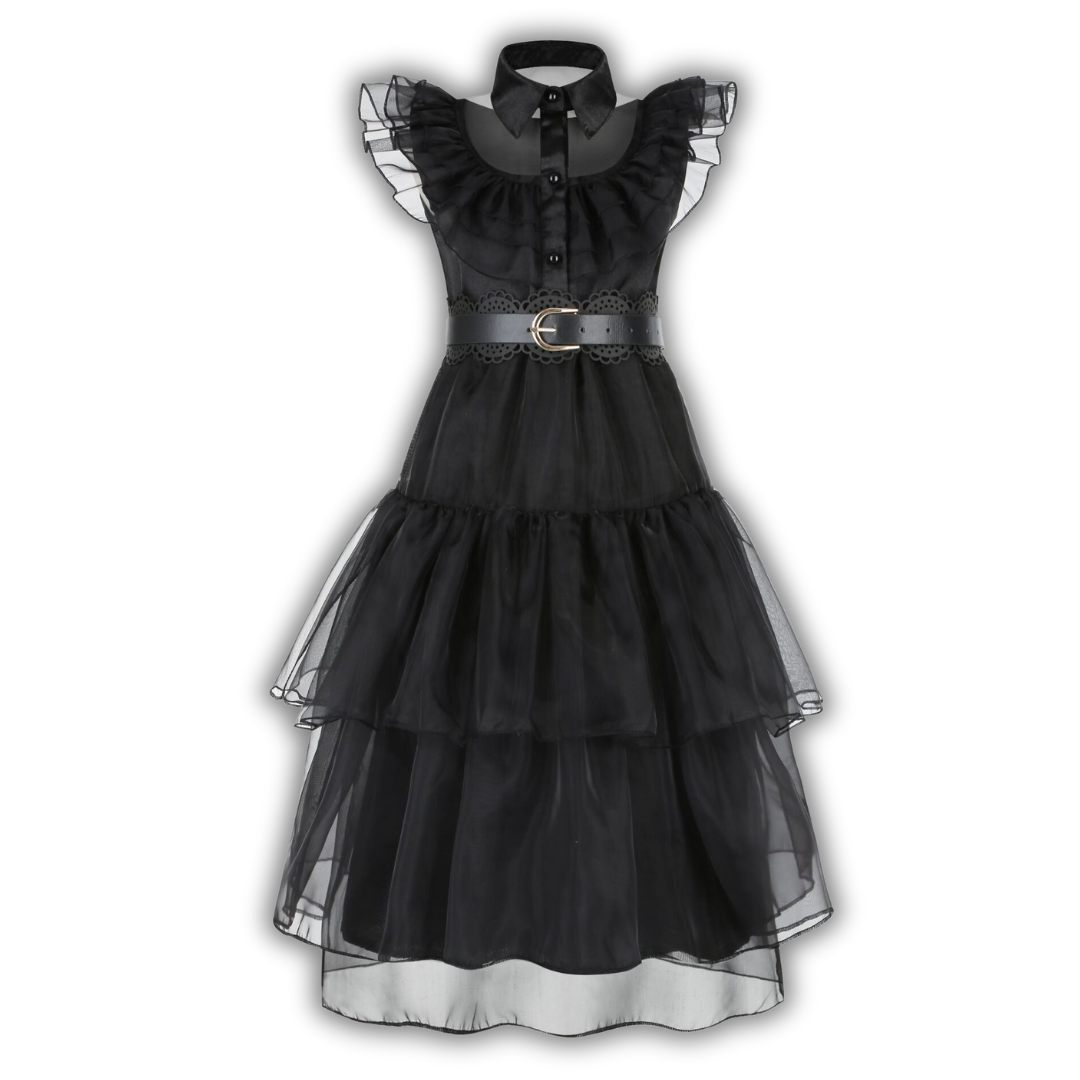 Wednesday Costume - Rave'N Dance - Belt with Lace Detail