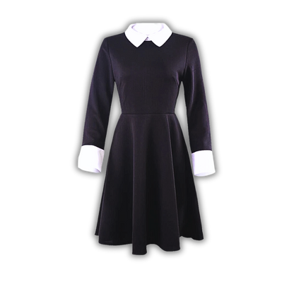 Wednesday White Collar Costume for Adults