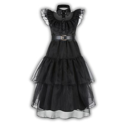 Wednesday Costume - Rave'N Dance - Belt with Lace Detail